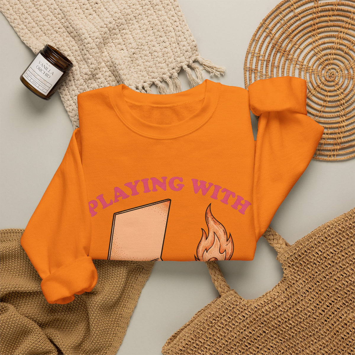 Matchbox Blaze Sweatshirt Cowgirl Country Gift Women Distressed Sweatshirt Lighter Sweatshirt Rodeo Fan Vintage Sweatshirt Rural Graphic Sketch Spark Sweatshirt