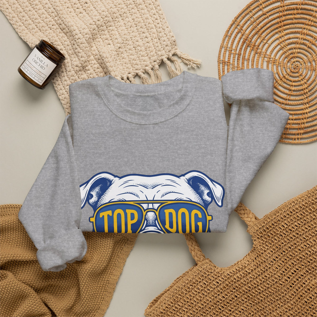 Bulldog Glasses Sweatshirt Funny Pet Gift Women Graphic Sweatshirt Bulldog Sweatshirt Humor Fan Bulldog Design Dog Graphic Classic Aviator Sweatshirt