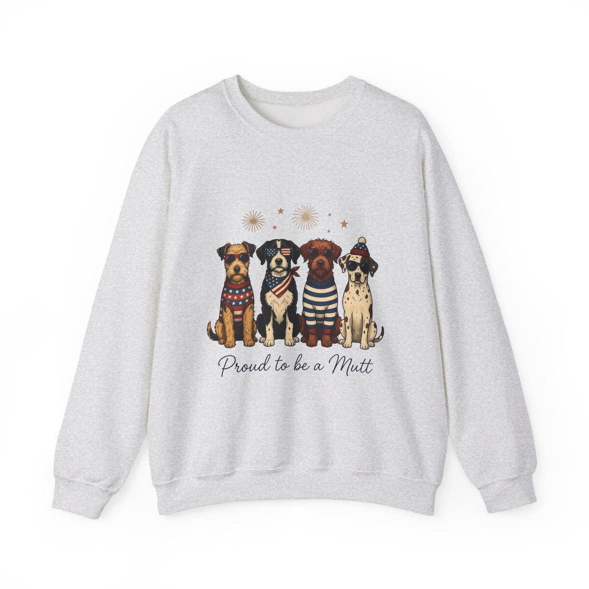 American Dogs Sweatshirt America 4Th Of July Creatures Gift Women Rustic Sweatshirt Canine Sweatshirt Patriot Fan Country Sweatshirt Beast Graphic Ink Drawing