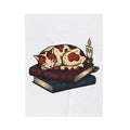 Dozing Cat Cat Pages Gift Old Fashioned Kitten Cat Fan Vintage Book Ink Stories Blanket