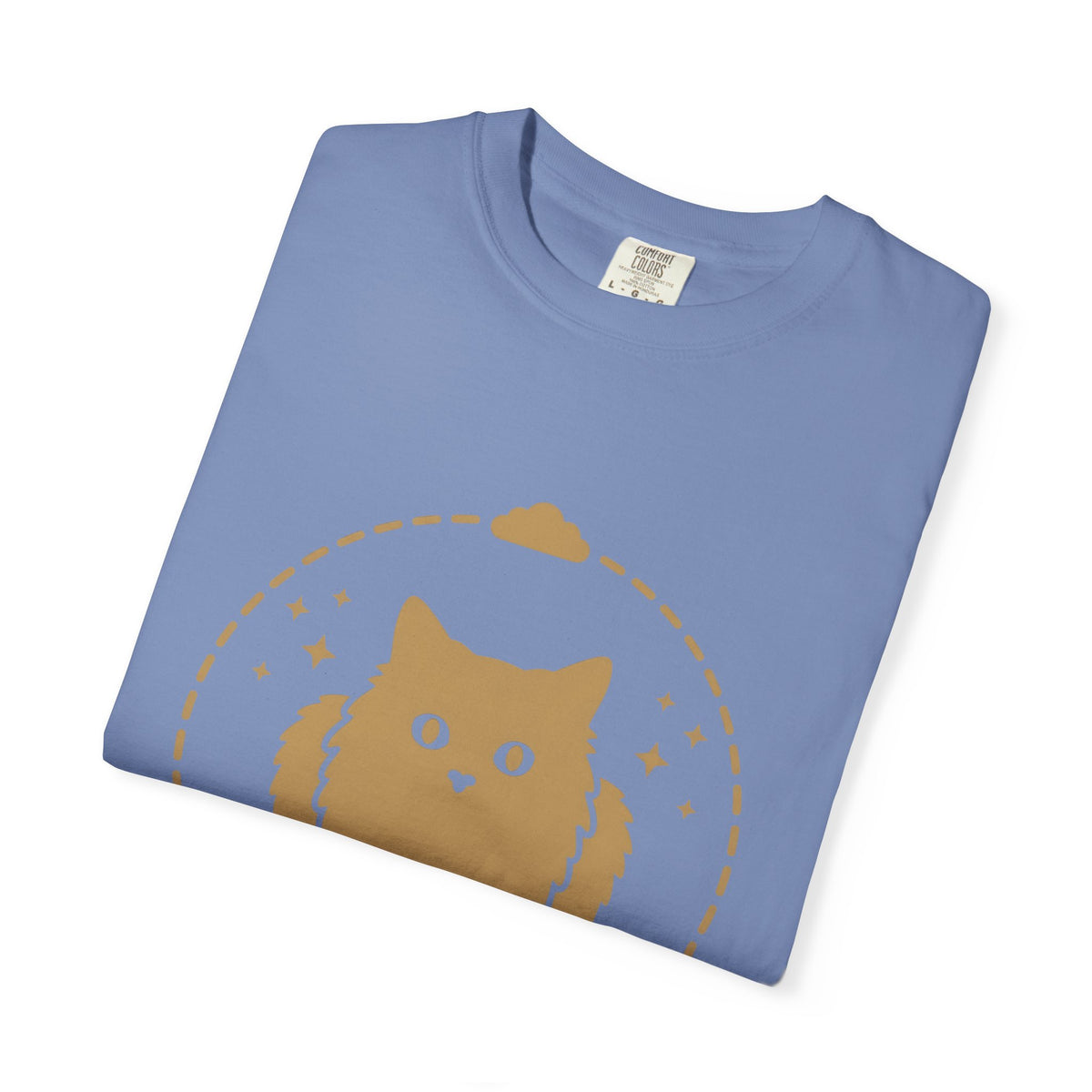 Soft Cat Cat Pet Gift Simple Kitten Cat Fan Minimalist Animal Contemporary Sparkles T-Shirt