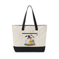 Duck Dress Tote Bag Animals Holiday Gift Women Charming Tote Bag Duckling Tote Bag Creature Fan Fowl Tote Bag Christmas Graphic Animated Candy Tote Bag