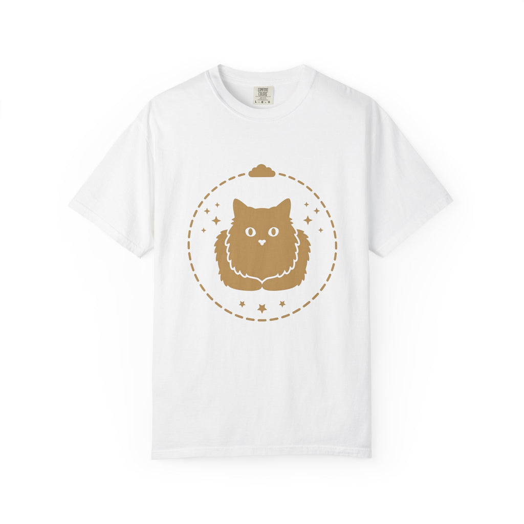 Soft Cat Cat Pet Gift Simple Kitten Cat Fan Minimalist Animal Contemporary Sparkles T-Shirt