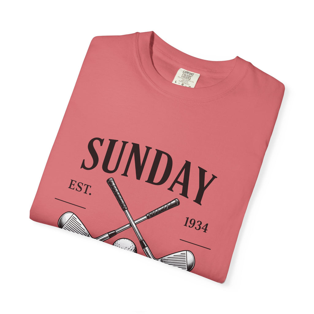 Golf Clubs Ball T-Shirt Golf Country Club Gift Women Vintage T-Shirt Golf Ball T-Shirt Golfer Enthusiast Retro T-Shirt Clubhouse Graphic Hand Drawn