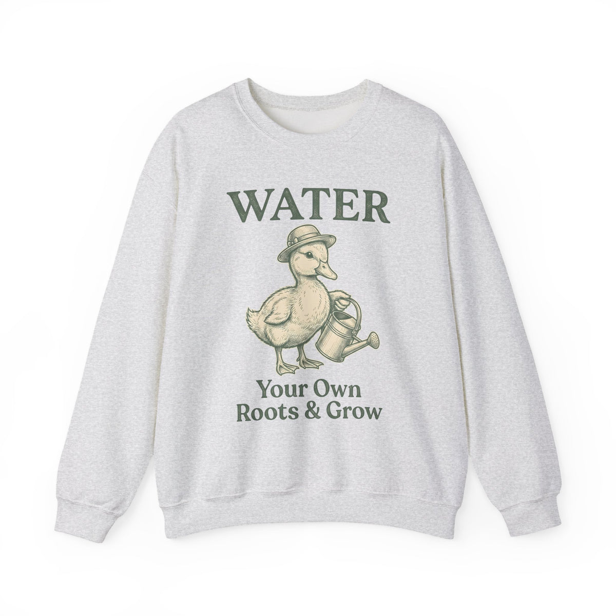 Duck Flower Pot Sweatshirt Easter Landscaping Gift Women Old School Sweatshirt Planter Sweatshirt Easter Fan Vintage Sweatshirt Gardening Graphic Doodle Cap