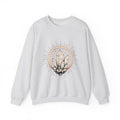Quartz Cluster Sweatshirt Boho Chic Mystic Gift Women Bohemian Sweatshirt Crystal Cluster Sweatshirt Boho Fan Hippie Sweatshirt Spiritual Graphic Shabby Chic