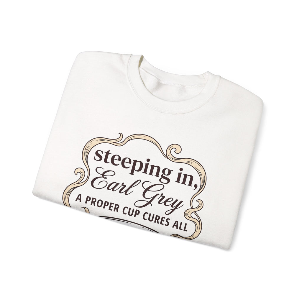 Tea Cup Sweatshirt Tea Plant Gift Women Classic Sweatshirt Teacup Sweatshirt Tea Fan Vintage Sweatshirt Floral Graphic Line Art Steam Sweatshirt