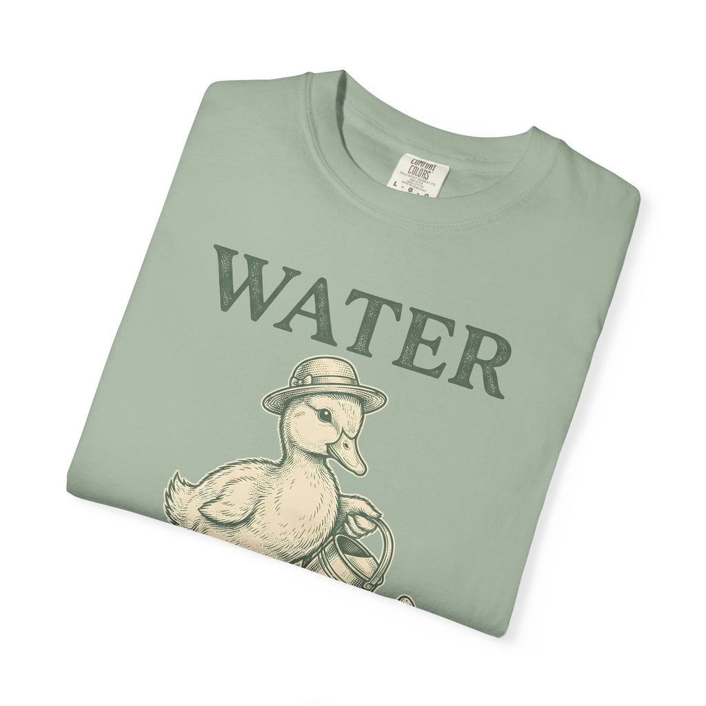 Duck Flower Pot T-Shirt Easter Landscaping Gift Women Old School T-Shirt Planter T-Shirt Easter Fan Vintage T-Shirt Gardening Graphic Doodle Cap
