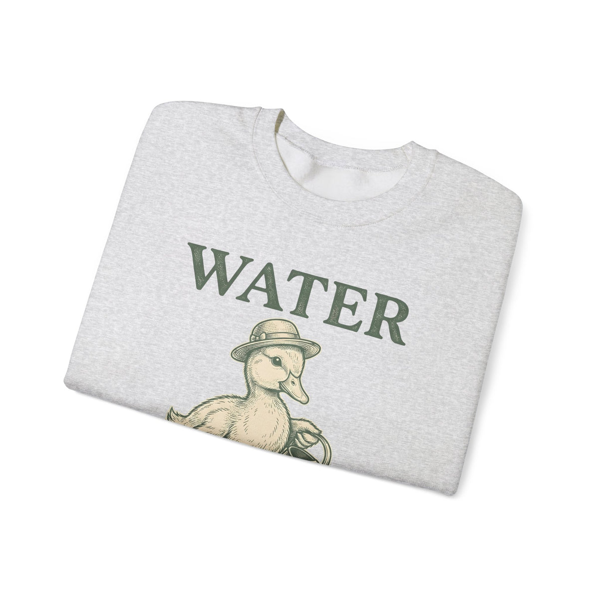 Duck Flower Pot Sweatshirt Easter Landscaping Gift Women Old School Sweatshirt Planter Sweatshirt Easter Fan Vintage Sweatshirt Gardening Graphic Doodle Cap