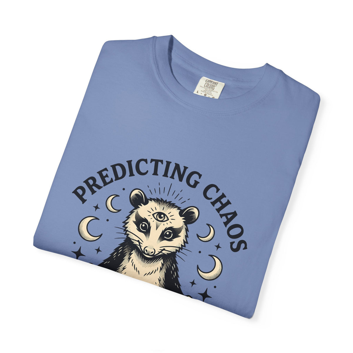 Peaceful Possum T-Shirt Possum Fauna Gift Women Mystical T-Shirt Opossum T-Shirt Possum Enthusiast Magical T-Shirt Wildlife Graphic Old School Moon