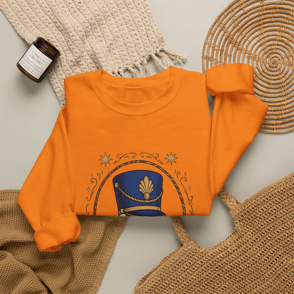 Nutcracker Mask Sweatshirt Christmas Celebration Gift Women Antique Sweatshirt Nutcracker Sweatshirt Xmas Fan Vintage Sweatshirt Party Graphic Doodle Sparkle