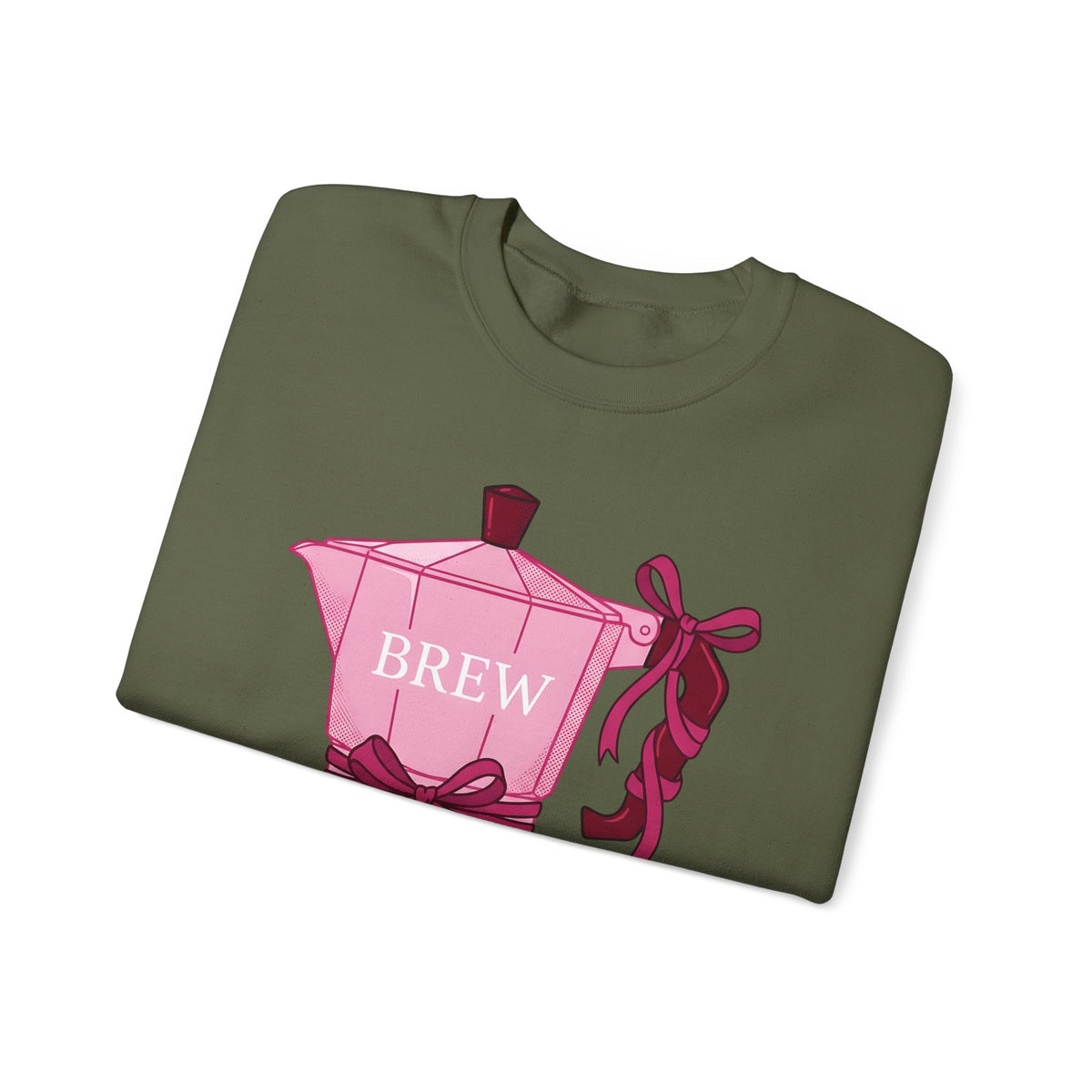 Moka Pot Sweatshirt Coffee Foodie Gift Women Cute Sweatshirt Stovetop Coffee Sweatshirt Coffee Fan Cute Sweatshirt Food Graphic Hand Drawn Bow Sweatshirt