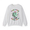 Workout Mat Design Sweatshirt Yoga Relaxation Gift Women Doodle Sweatshirt Exercise Mat Sweatshirt Yoga Enthusiast Hand Drawn Sweatshirt Calming Illustration