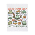 Frog Turtle Snail Blanket Motivation Nature Gift Women Cartoon Blanket Amphibian Blanket Inspirational Enthusiast Comic Blanket Environmental