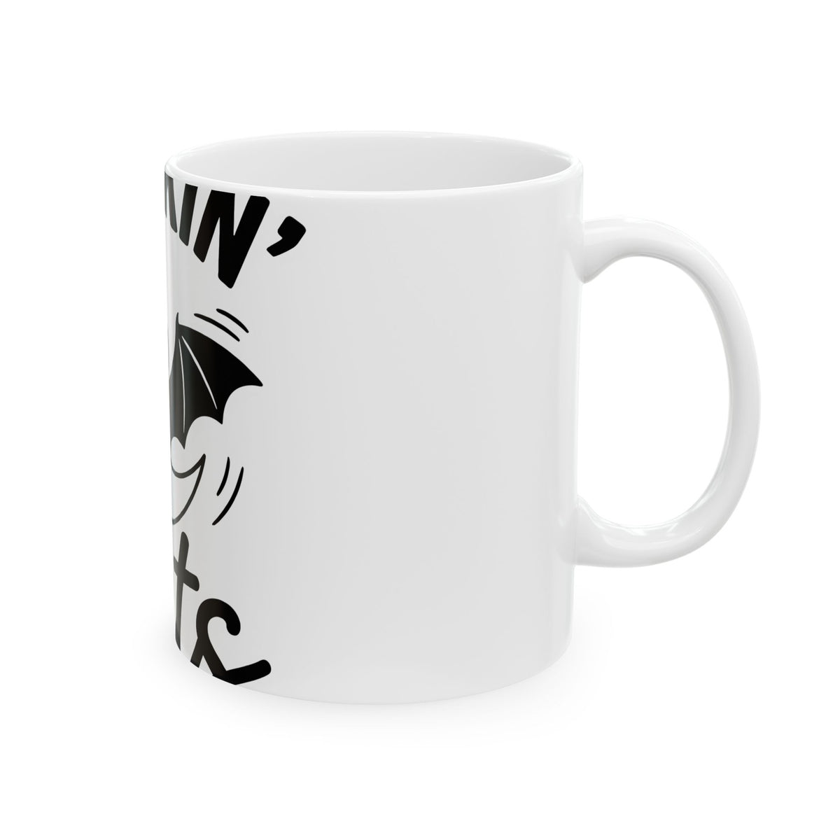 Bat Moon Halloween Spooky Gift Bold Lunar Horror Fan Dark Vintage Retro Crescent Mug