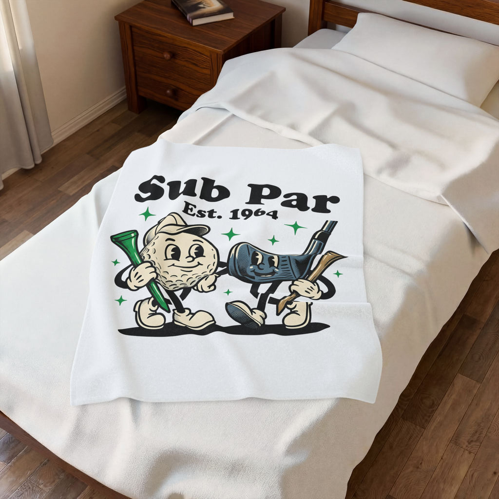 Golf Cartoon Blanket Golf Humor Gift Women Vintage Blanket Cartoon Character T-Sh