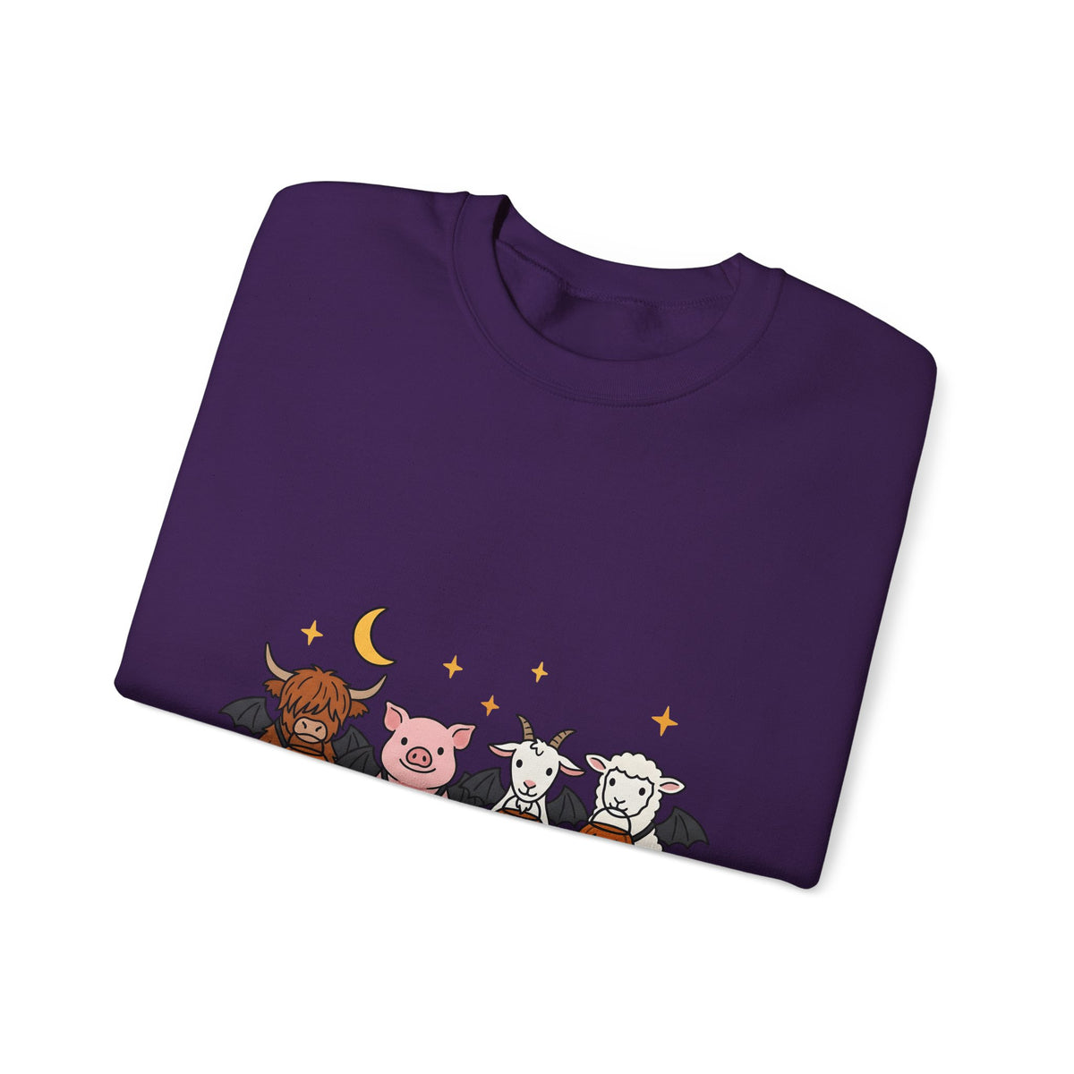Country Animals Sweatshirt Halloween Pets Gift Women Darling Sweatshirt Farm Animals Sweatshirt Halloween Fan Cute Sweatshirt Pet Graphic Funny Halloween