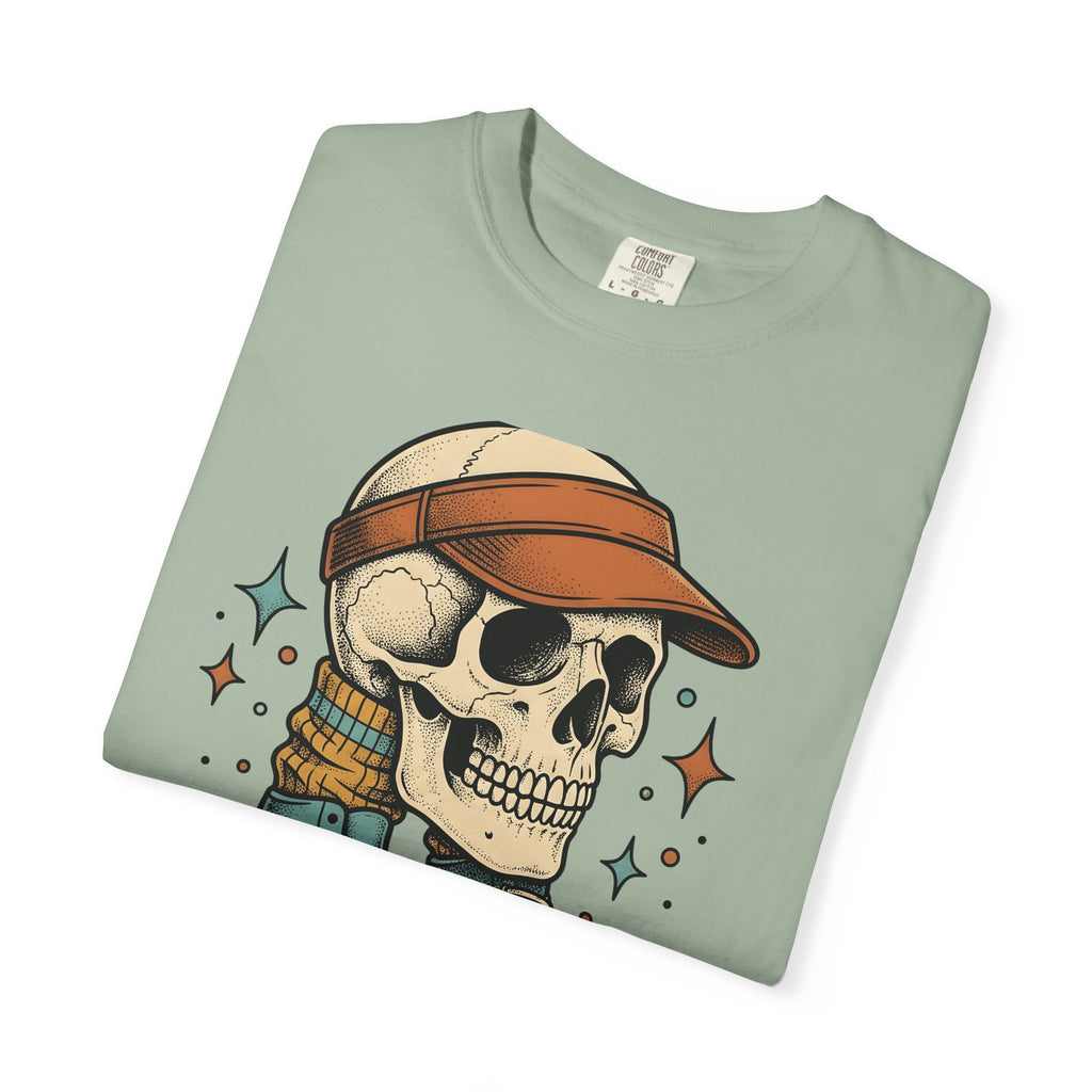Skull Quad Skates Halloween Wheels Gift Line Roller Skates Horror Fan Wheels T-Shirt