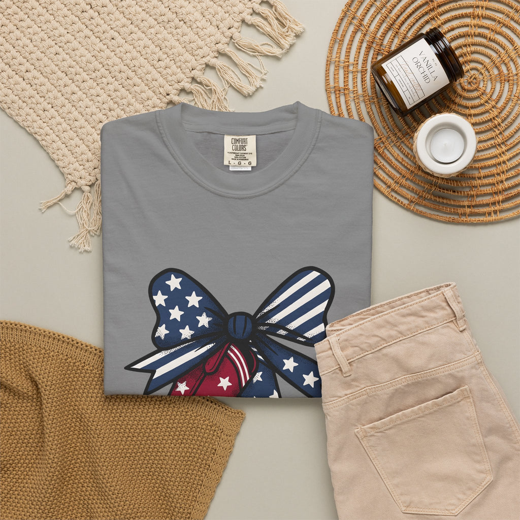 Cowboy Footwear T-Shirt 4th Of July Americana Gift Women Antique T-Shirt Boots T-Shirt Fireworks Fan Vintage T-Shirt Patriotic Graphic Classic Star