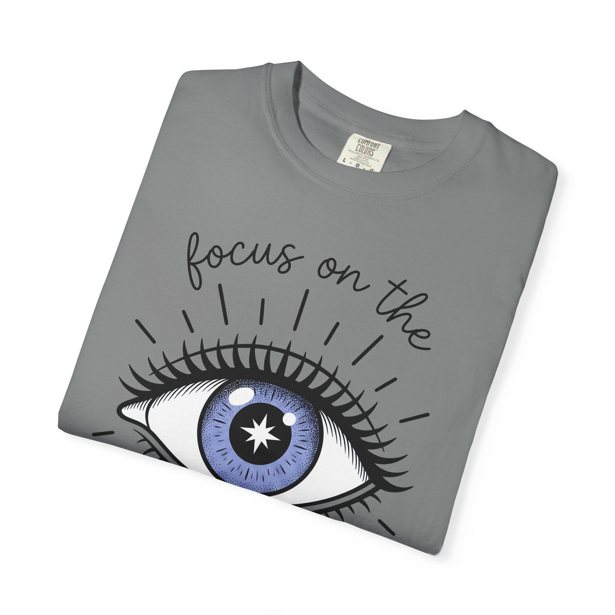 Enchanted Eye T-Shirt Boho Chic Mindfulness Gift Women Cartoon T-Shirt Mystic T-Shirt Hippie Fan Comix T-Shirt Meditation Graphic Sleek Glow T-Shirt