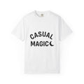 Crescent Moon Art T-Shirt Halloween Potion Gift Women Heavy T-Shirt Lunar T-Shirt Horror Fan Dark T-Shirt Elixir Graphic Clean Enchanted T-Shirt