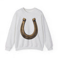 Horseshoe Sweatshirt Cowgirl Farm Gift Women Cowboy Sweatshirt Shoe Sweatshirt Rodeo Fan Western Sweatshirt Ranch Graphic Retro Flower Sweatshirt