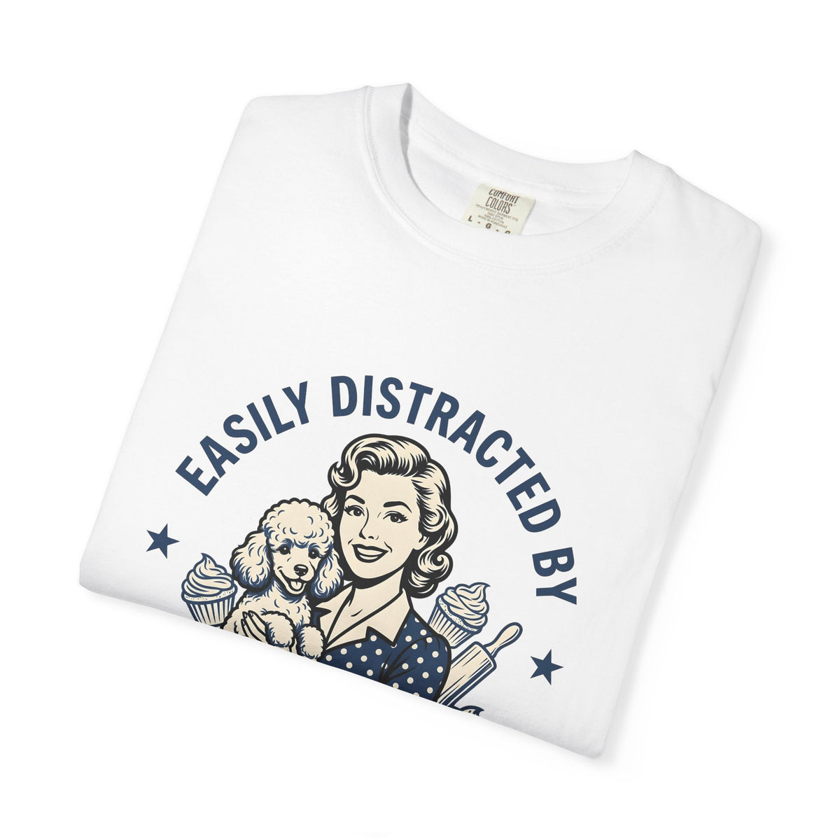 Lady Pup T-Shirt Dog Confectionery Gift Women Traditional T-Shirt Puppy T-Shirt Dog Fan Canine T-Shirt Candy Graphic Timeless Treats T-Shirt