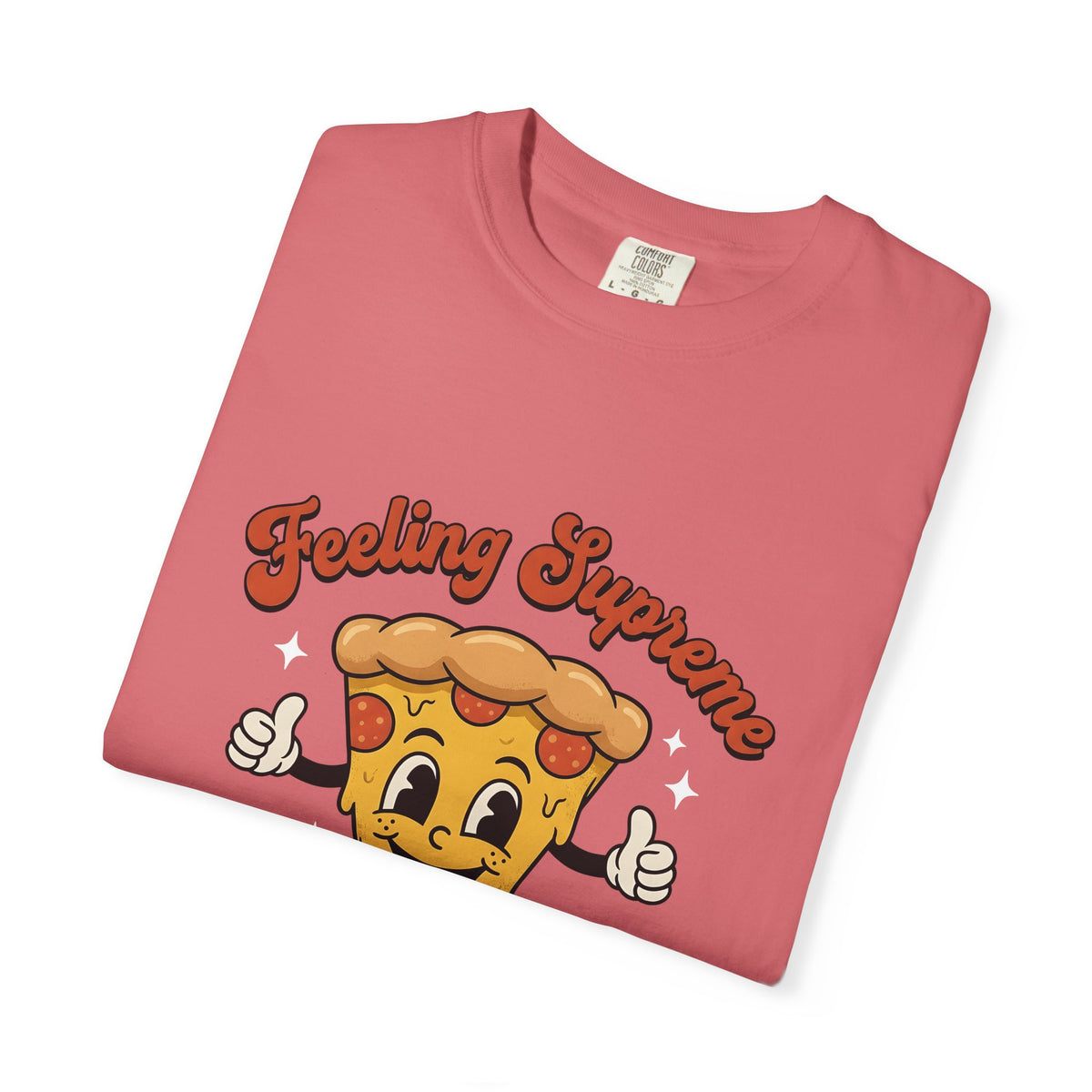 Pizza Cartoon T-Shirt Pizza Food Gift Women Cute T-Shirt Pizza T-Shirt Pizza Fan Kawaii T-Shirt Cuisine Graphic Retro Stars T-Shirt