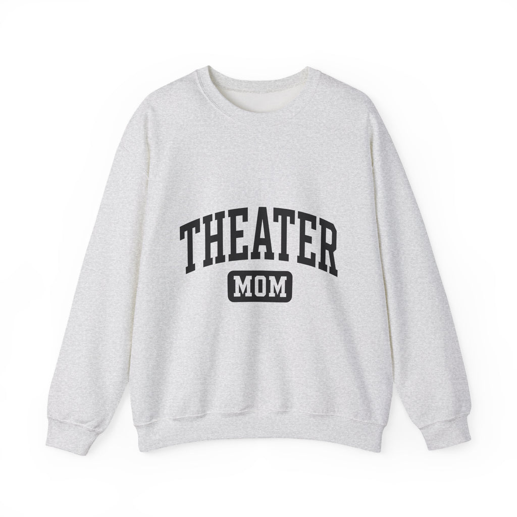 University Lettering Sweatshirt Moms Drama Gift Women Heavy Sweatshirt College Lettering Sweatshirt Motherhood Enthusiast Bold Sweatshirt Theatrical Graphic