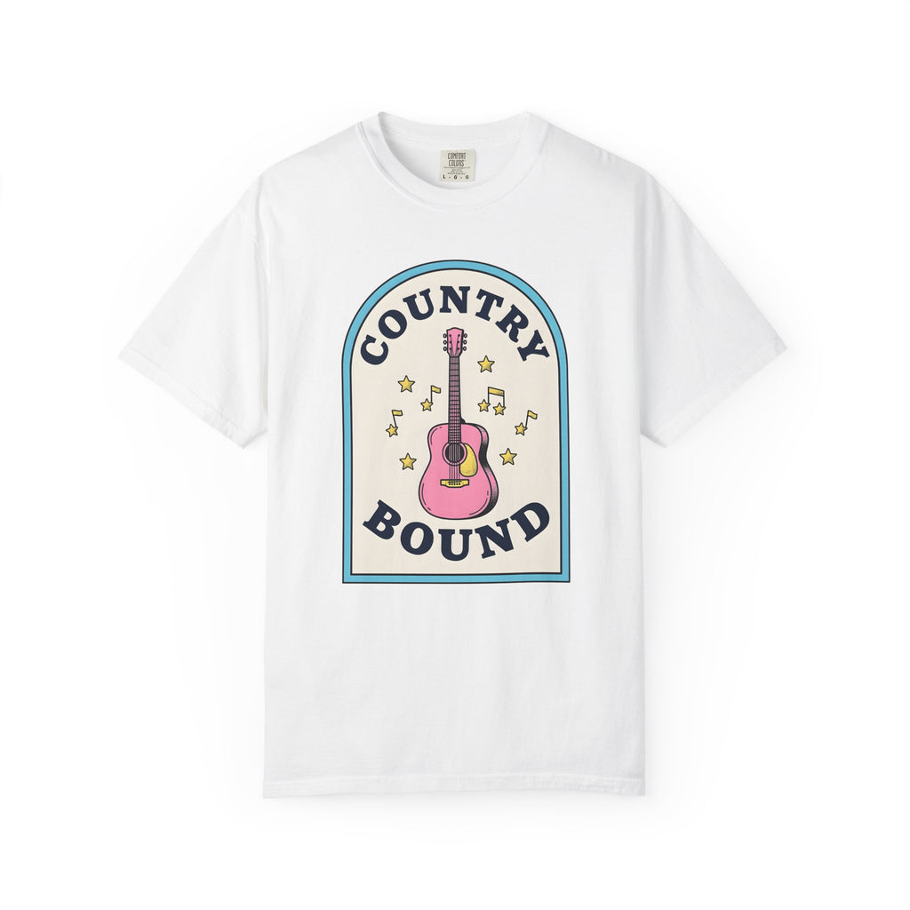 Pastel Guitar T-Shirt Cowgirl Sound Gift Women Antique T-Shirt Guitar T-Shirt Rodeo Fan Vintage T-Shirt Audio Graphic Nostalgic Twinkle T-Shirt