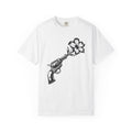 Revolver Flower T-Shirt Cowgirl Western Gift Women Tattoo T-Shirt Gunflower T-Shirt Rodeo Fan Traditional T-Shirt Country Graphic Vintage Hibiscus