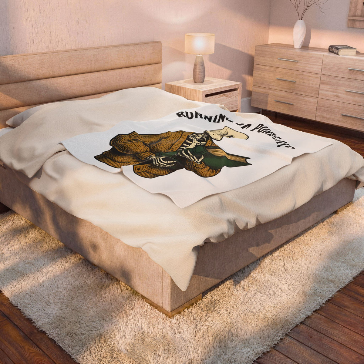 Bones Cardigan Blanket Teacher Comedy Gift Women Shabby Chic Blanket Sweater Blanket Educator Enthusiast Distressed Blanket Humor Graphic Vintage
