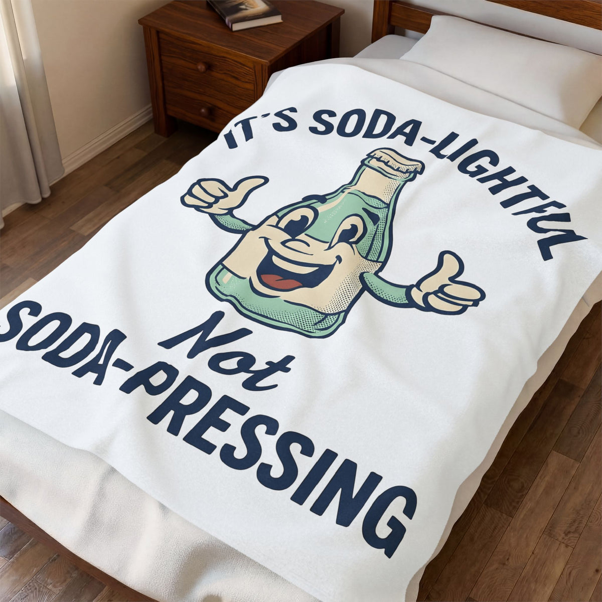 Soda Pop Bottle Blanket Drinks Funny Gift Women Animated Blanket Soda Bottle Blanket Beverage Fan Cartoon Blanket Humor Graphic Classic Hand Thumbs