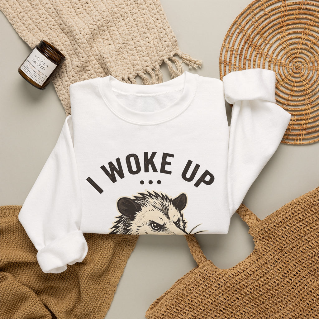 Opossum Coffee Sweatshirt Possum Espresso Gift Women Comic Sweatshirt Coffee Sweatshirt Opossum Enthusiast Cartoon Sweatshirt Coffee Graphic Retro Cup Sweatshirt