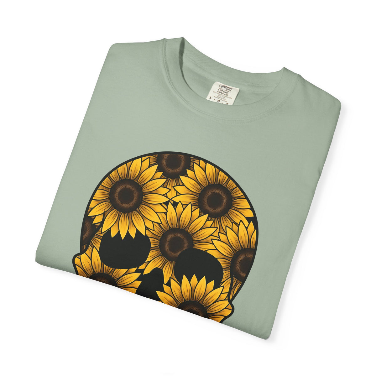 Bloom Skull T-Shirt Floral Alternative Gift Women Pop Art T-Shirt Sugar Skull T-Shirt Floral Fan Pop Art T-Shirt Punk Graphic Tribal Petals T-Shirt