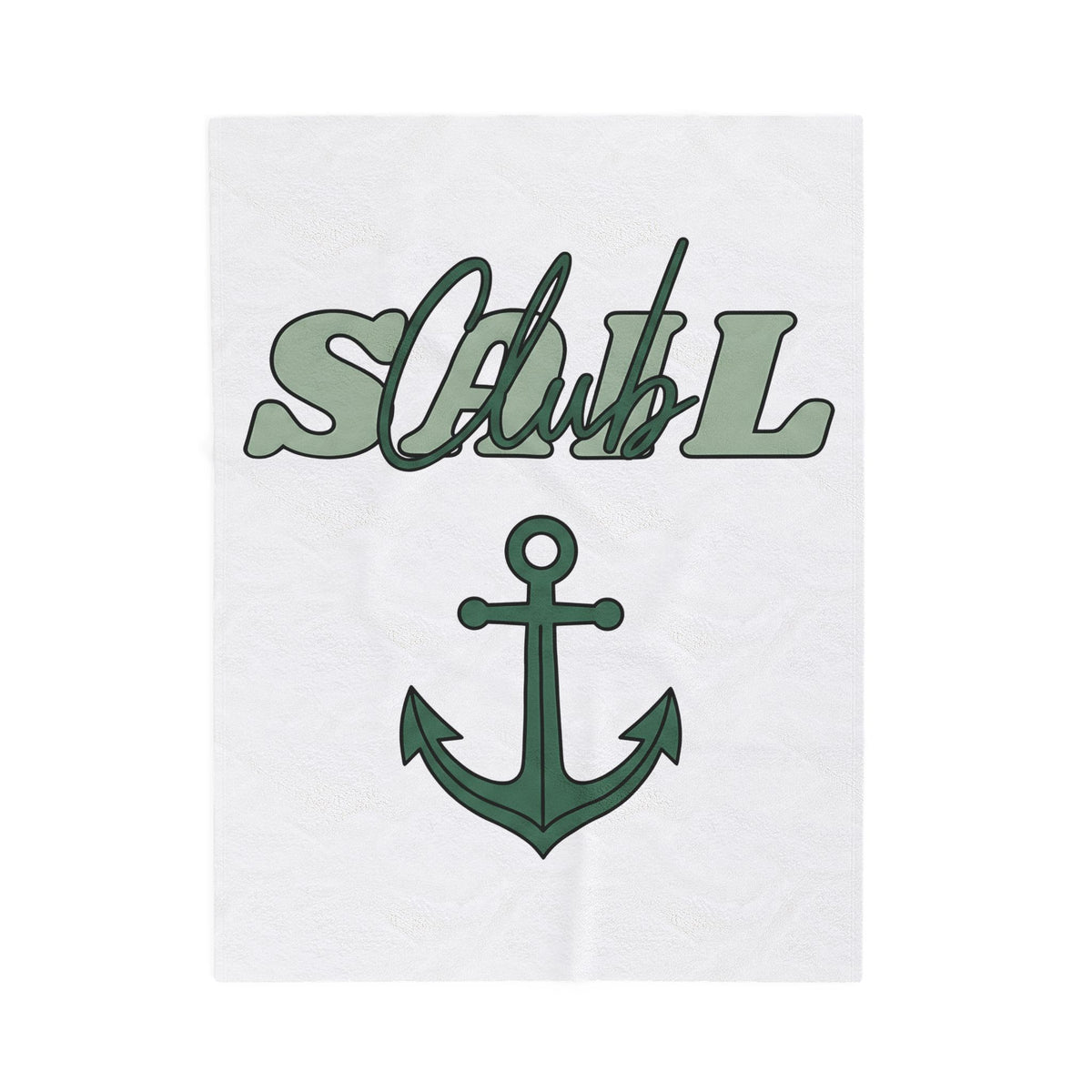 Anchor Illustration Blanket Sports & Activities Water Sports Gift Women Modern Blanket Anchor T-Sh
