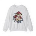 Toadstool Bunch Sweatshirt Boho Chic Forest Gift Women Line Art Sweatshirt Mushroom Sweatshirt Bohemian Fan Minimalist Sweatshirt Woods Graphic Rustic Creeper