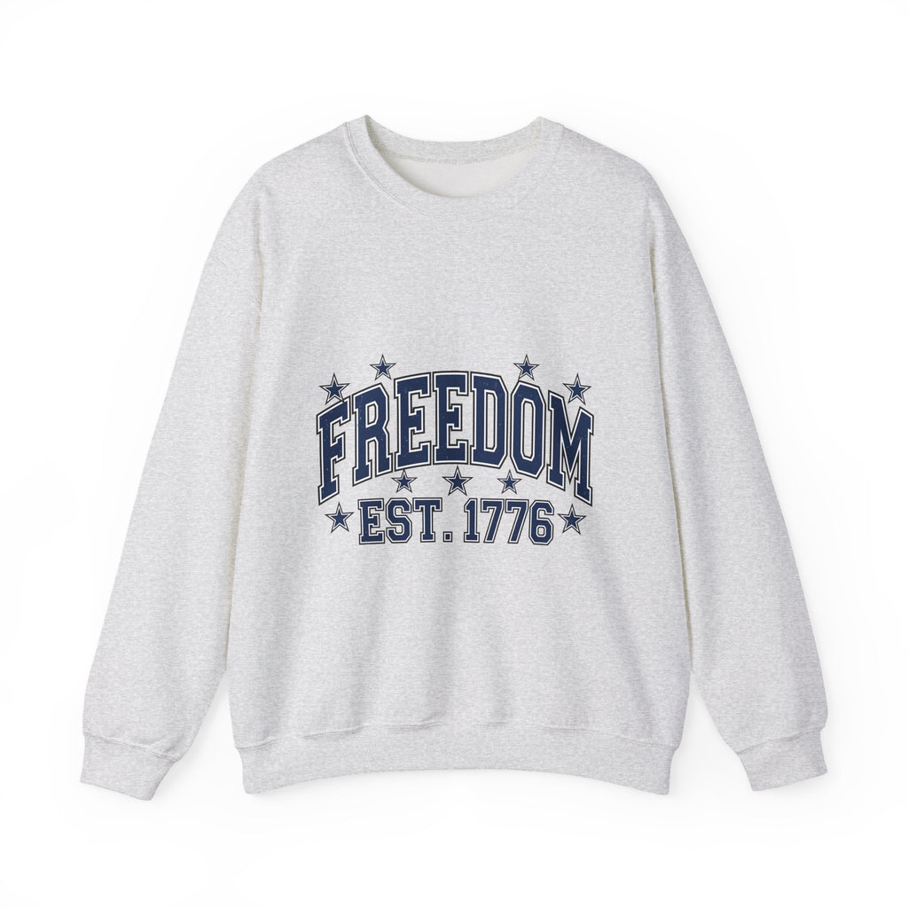 Patriotic Text Sweatshirt America Independence Gift Women Collegiate Sweatshirt Typography Sweatshirt American Fan Patriotic Sweatshirt Liberty Graphic Vintage