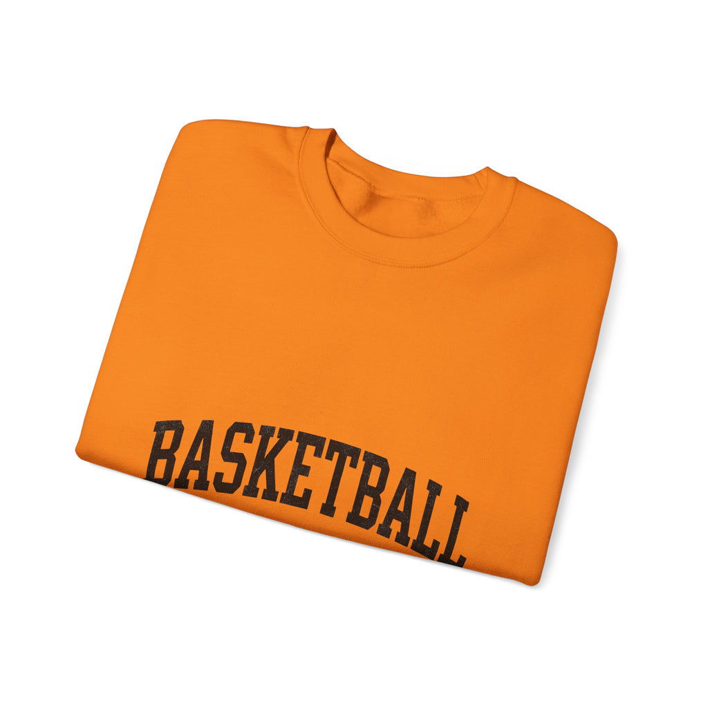 Team Text Sweatshirt Moms Basketball Accessories Gift Women Hand Drawn Sweatshirt Group Message Sweatshirt Mom Fan Handdrawn Sweatshirt Basketball Graphic Old