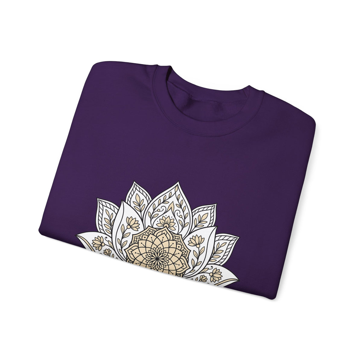 Mandala Bloom Sweatshirt Boho Chic Mindfulness Gift Women Folk Sweatshirt Flower Sweatshirt Bohemian Enthusiast Tribal Sweatshirt Meditation Graphic Clean