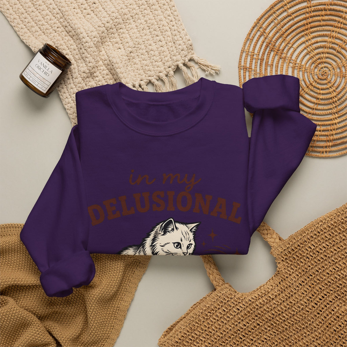 Magic Cat Sweatshirt Cat Occult Gift Women Rustic Sweatshirt Kitten Sweatshirt Cat Fan Feline Sweatshirt Mystical Graphic Old-Fashioned Globe Sweatshirt