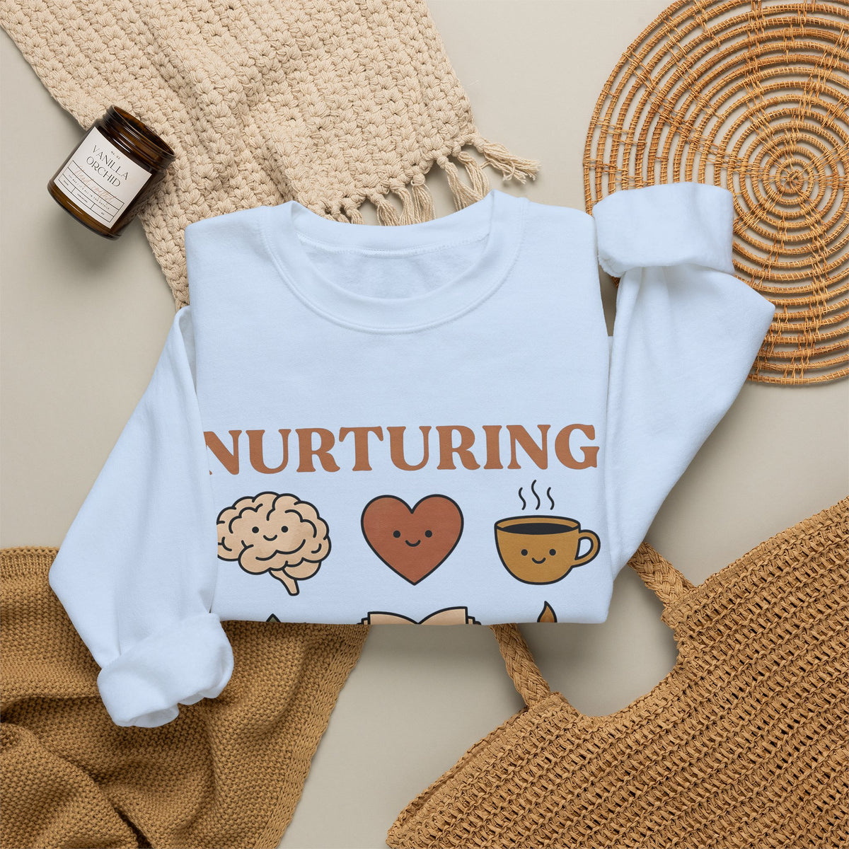 Self Love Symbols Sweatshirt Nurses Health Gift Women Sketch Sweatshirt Affirmation Sweatshirt Nurse Practitioner Enthusiast Drawing Sweatshirt Wellness