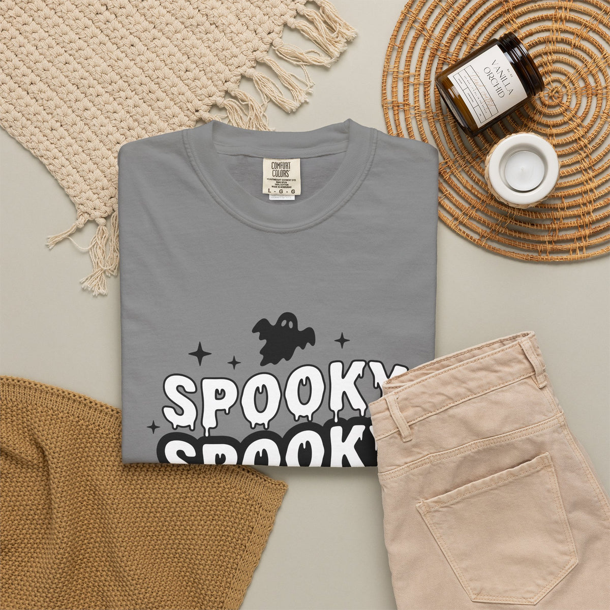 Spirit Design T-Shirt Halloween Thriller Gift Women Modern T-Shirt Spirituality T-Shirt Horror Fan Abstract T-Shirt Suspense Graphic Vintage Web