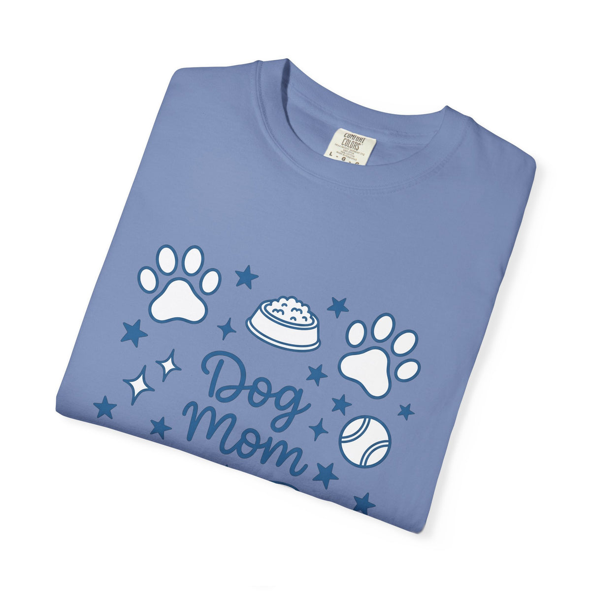 Dog Paws T-Shirt Dog Mom Dog Mom Pet Gift Women Doodle T-Shirt Paw T-Shirt Dog Parent Fan Hand Drawn T-Shirt Animal Graphic Minimalist Stars T-Shirt