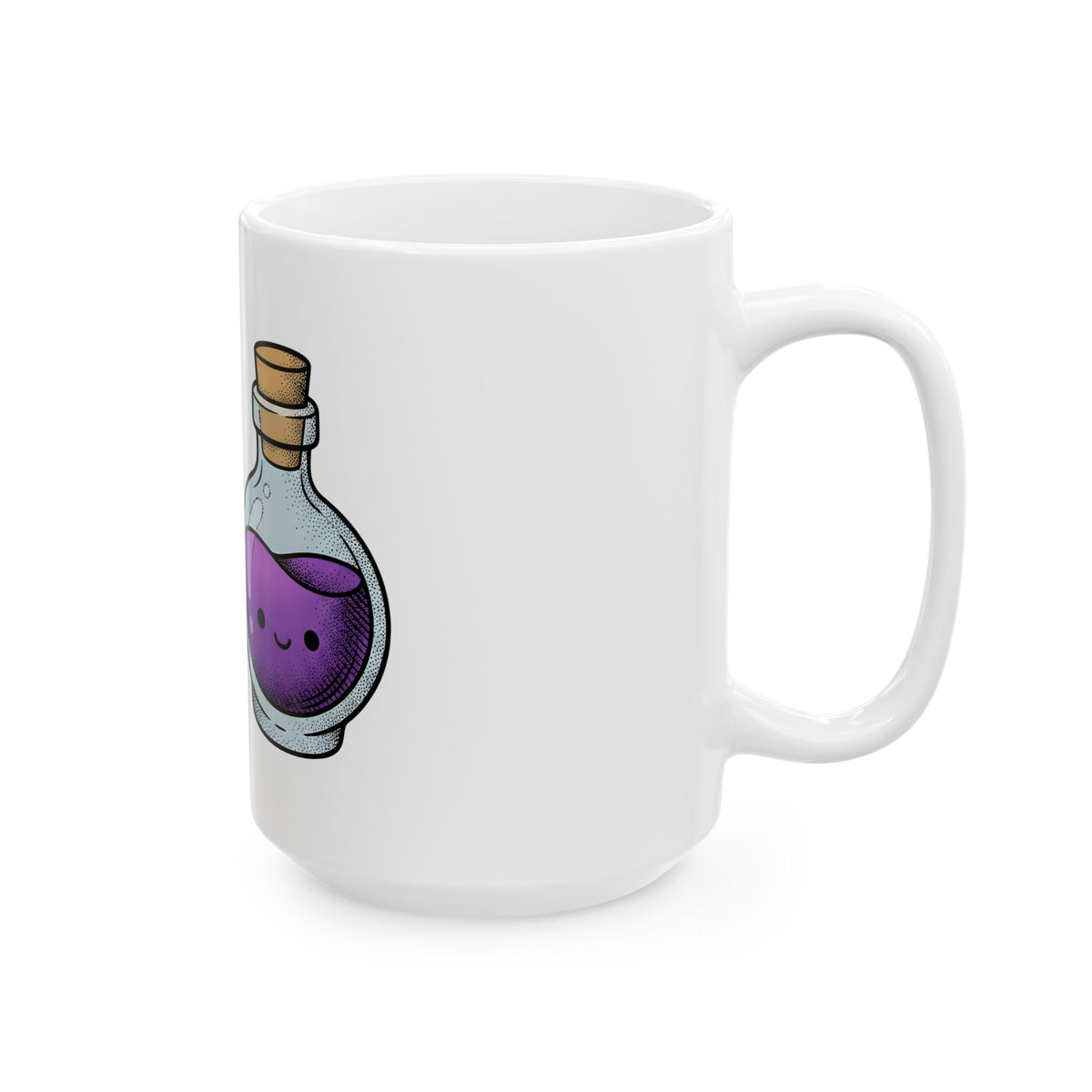 Deadly Fruit Elixir Mug Halloween Halloween Gift Women Cartoon Mug Poison Drink Mug Halloween Fan Comic Mug Spooky Graphic Hand