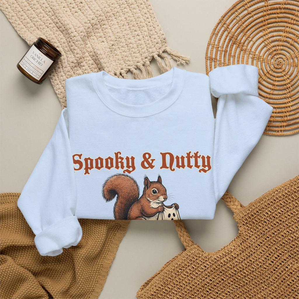 Tree Critter Pumpkin Sweatshirt Halloween Creatures Gift Women Rustic Sweatshirt Gourd Sweatshirt Spooky Fan Primitive Sweatshirt Monster Graphic Outline Seed