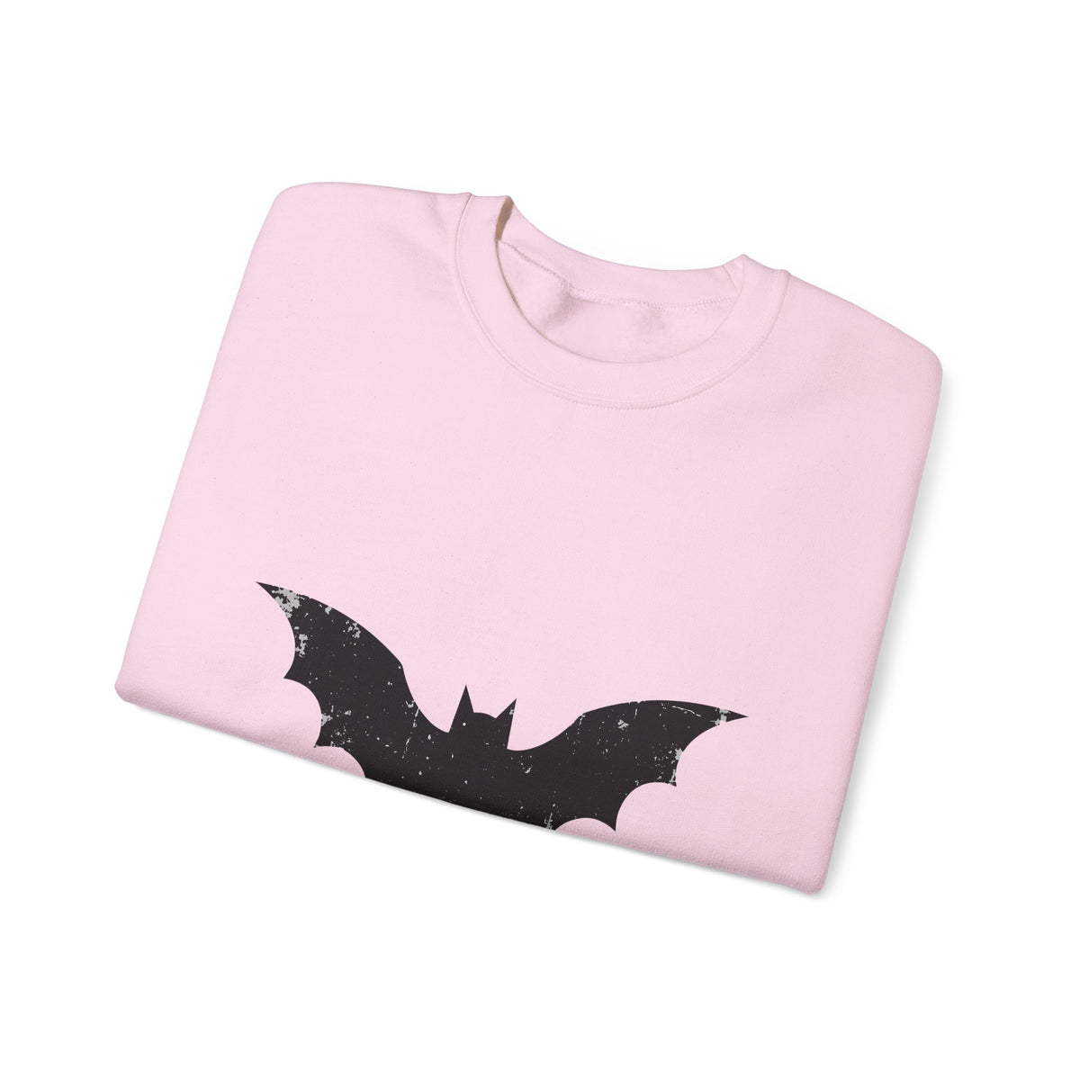 Bat Halloween Horror Gift Vintage Flying Creature Spooky Fan Dark Macabre Simple Sweatshirt