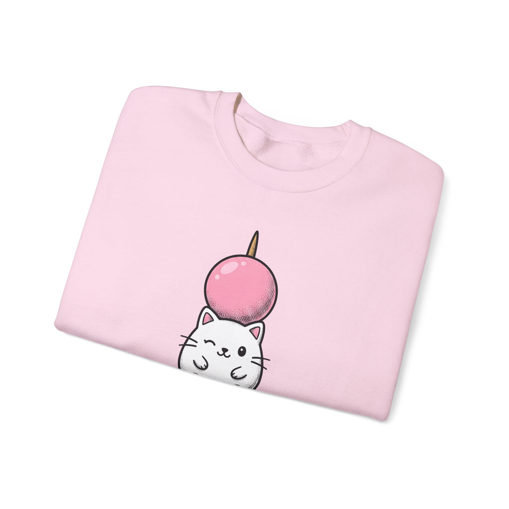 Feline Mochi Cat Snack Gift Adorable Cat Cat Fan Kitty Food Comic Sweet Candy Sweatshirt