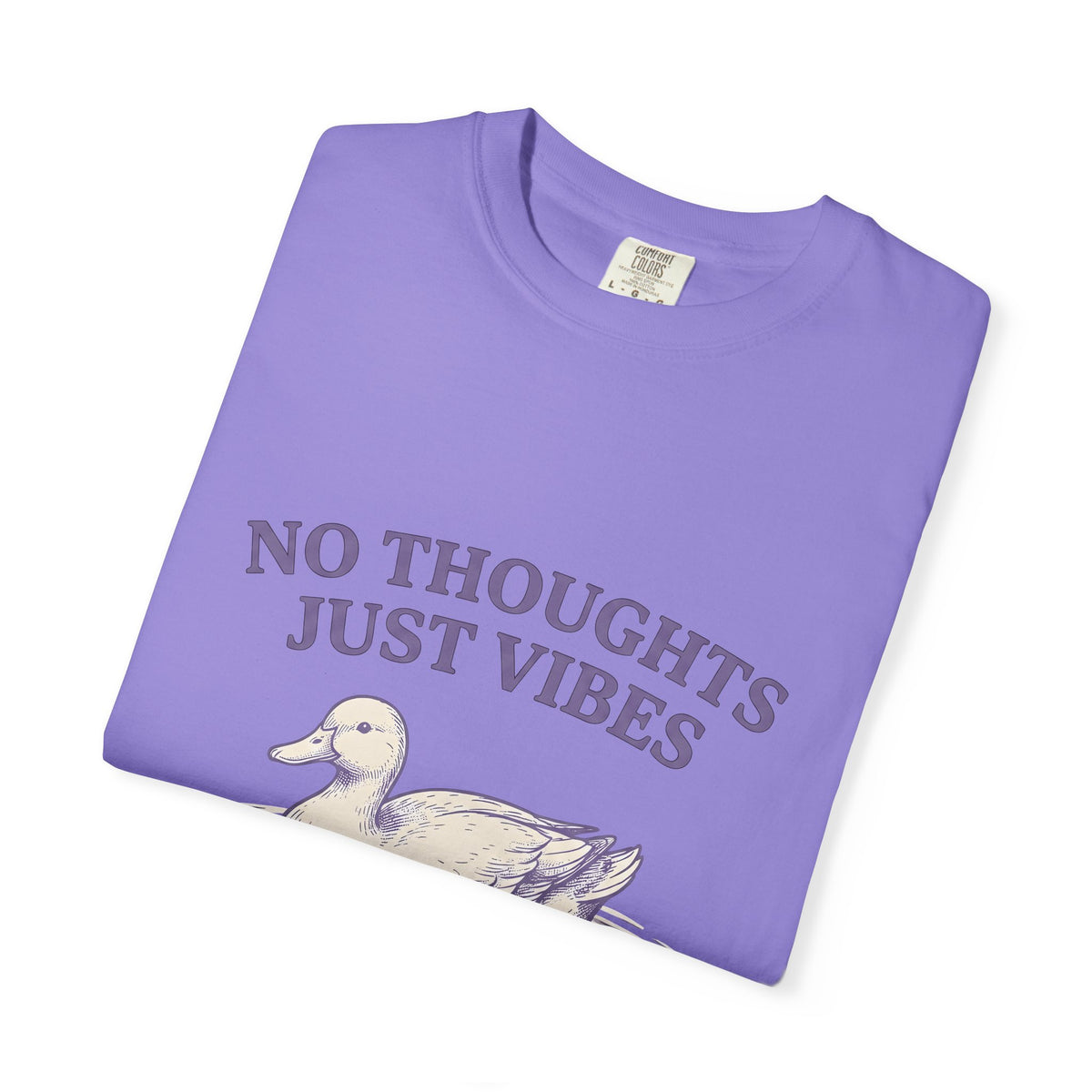 Duck Drawing T-Shirt Funny Critter Gift Women Cartoon T-Shirt Ducks T-Shirt Humor Fan Comic T-Shirt Creature Graphic Classic Water Circles T-Shirt