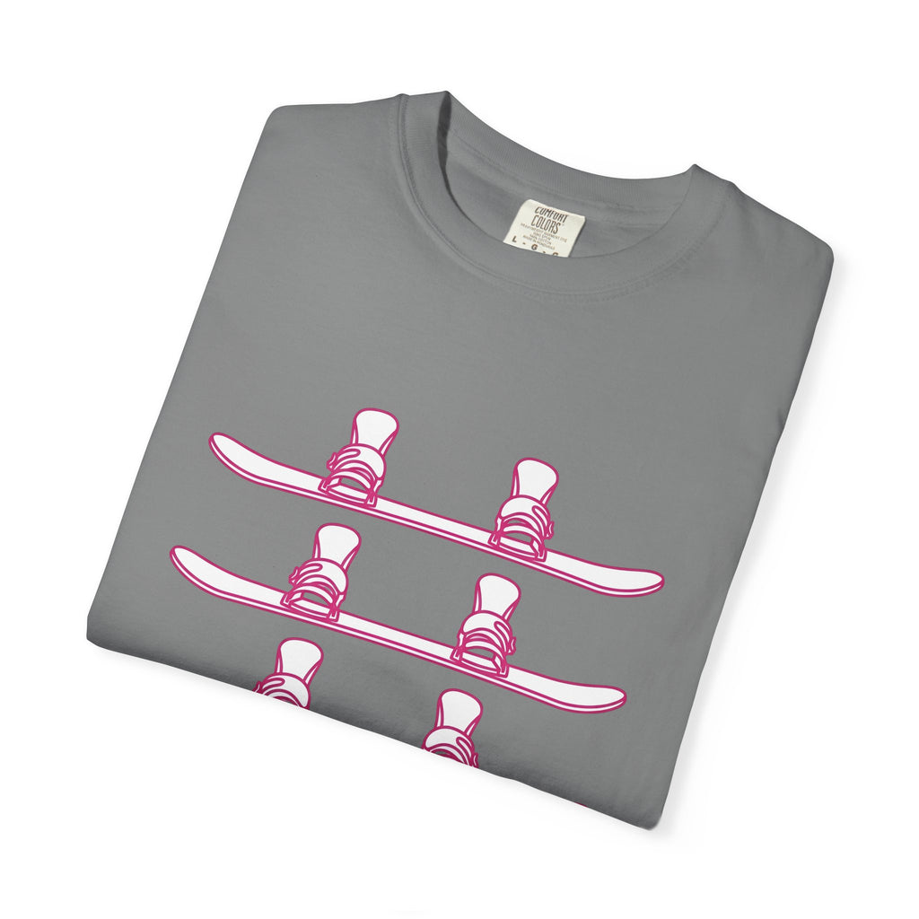 Snowboarder T-Shirt Sports Frost Gift Women Basic T-Shirt Snowboarder T-Shirt Athlete Fan Snowboarding T-Shirt Frosty Graphic Trendy Motif T-Shirt